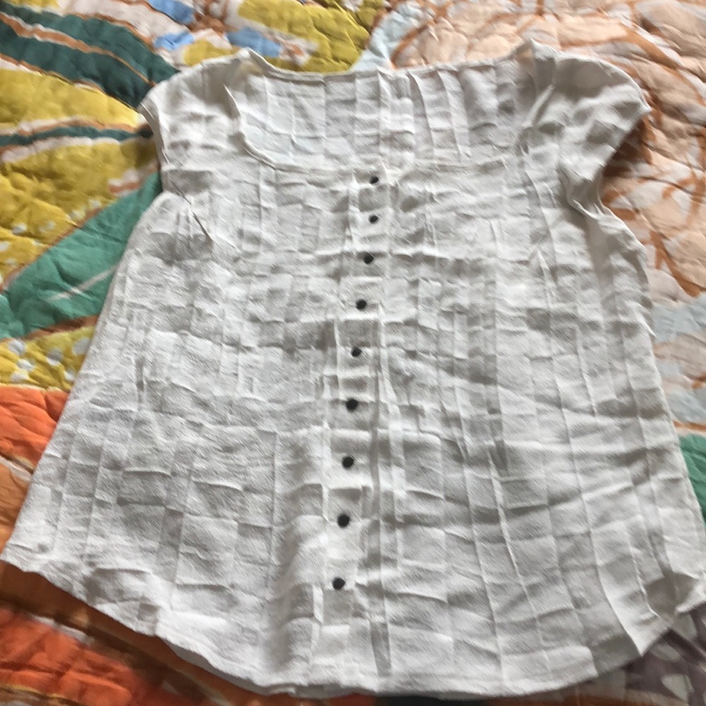 COPY - Great Condition Babette Snap Button top xxs- small